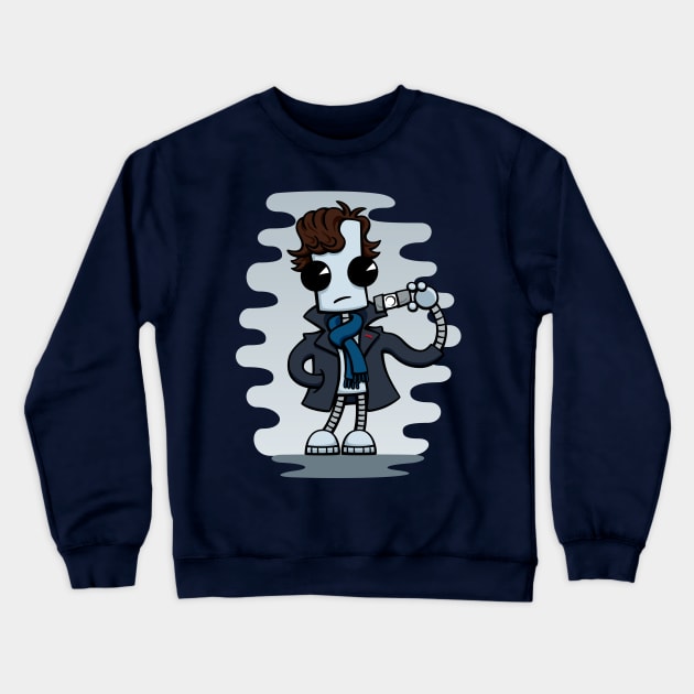 Ned the Detective Crewneck Sweatshirt by DoodleDojo